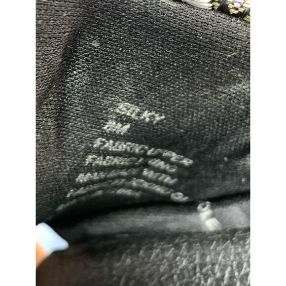 Steve Madden Silky Metallic Multi Color Oriental Pattern Bow Slides Sandals Sz 8 - Picture 8 of 8